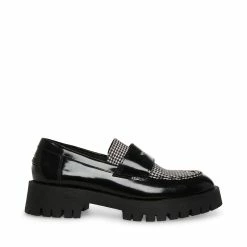 STEVEMADDEN LAWRENCE BLACK PLAID Women's Shoes