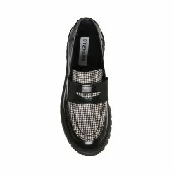STEVEMADDEN LAWRENCE BLACK PLAID Women's Shoes