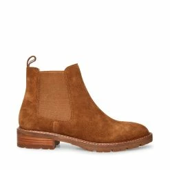 SteveMadden LEOPOLD CHESTNUT SUEDE Women's Shoes