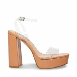 SteveMadden Women's Shoes LESSA CLEAR PARIS