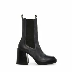 STEVEMADDEN LIRA BLACK LEATHER