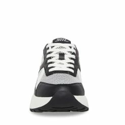STEVEMADDEN LOGAN BLACK/WHITE