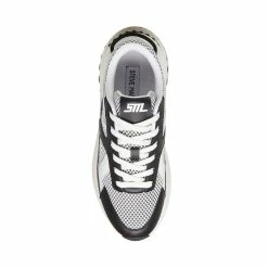 STEVEMADDEN LOGAN BLACK/WHITE