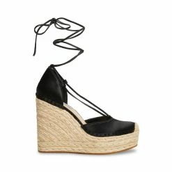 STEVEMADDEN Women's Shoes LORETTA BLACK
