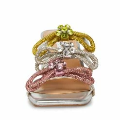 STEVEMADDEN Women's Shoes LOVER SILVER MULTI