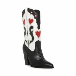 STEVEMADDEN LOVESTRUCK BLACK/WHITE