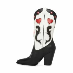 STEVEMADDEN LOVESTRUCK BLACK/WHITE