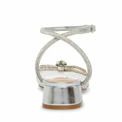 STEVEMADDEN LUCINDA SILVER Women's Shoes