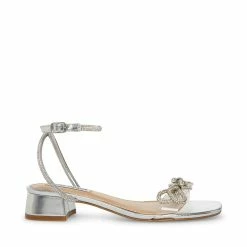 STEVEMADDEN LUCINDA SILVER Women's Shoes