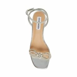 STEVEMADDEN LUCINDA SILVER Women's Shoes