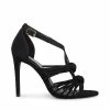 SteveMadden LYDIA BLACK NUBUCK Women's Shoes