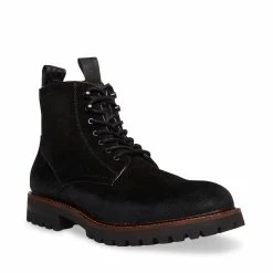 SteveMadden MACKEE BLACK SUEDE