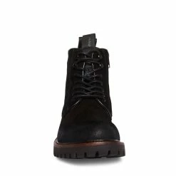 SteveMadden MACKEE BLACK SUEDE