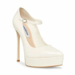 STEVEMADDEN MAISIE BONE PATENT Women's Shoes