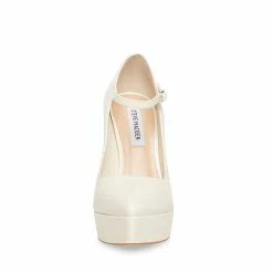 STEVEMADDEN MAISIE BONE PATENT Women's Shoes