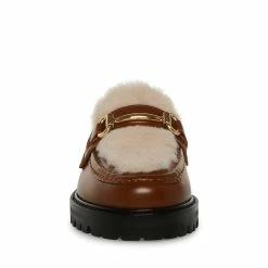 STEVEMADDEN MARIANNA COGNAC LEATHER Women's Shoes