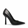 STEVEMADDEN MARTINA BLACK LEATHER