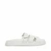 STEVEMADDEN MAYVEN WHITE LEATHER
