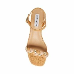 STEVEMADDEN Women's Shoes MELINDA NATURAL MULTI