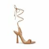 STEVEMADDEN Women's Shoes MICHELLE NATURAL LEATHER