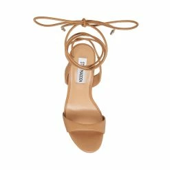 STEVEMADDEN Women's Shoes MICHELLE NATURAL LEATHER