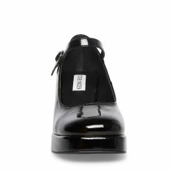 SteveMadden Women's Shoes MINGLE BLACK PATENT