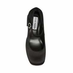 STEVEMADDEN MINGLE BLACK SATIN