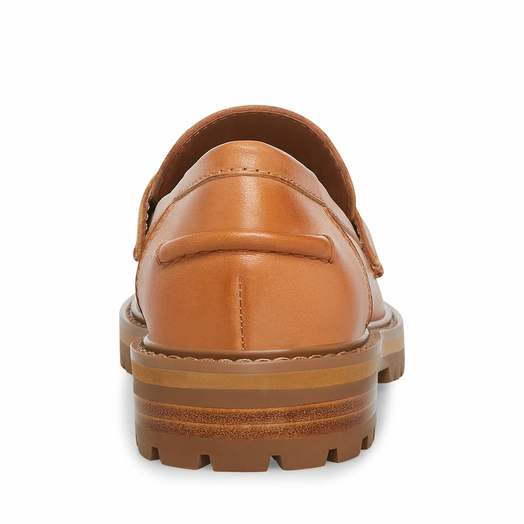 STEVEMADDEN MINKA TAN LEATHER Women's Shoes