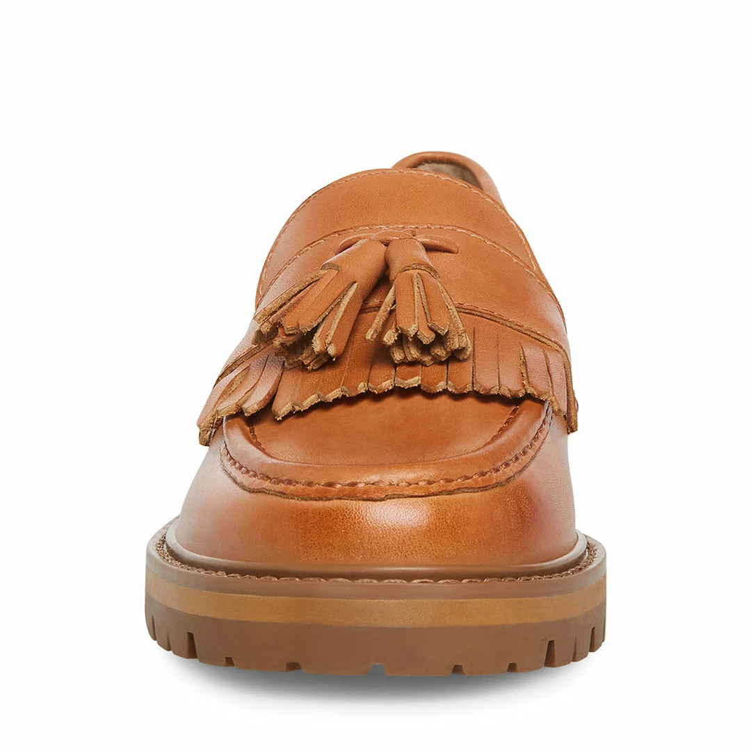 STEVEMADDEN MINKA TAN LEATHER Women's Shoes