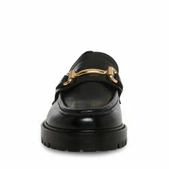 STEVEMADDEN MISTOR BLACK LEATHER Women's Shoes