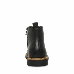 STEVEMADDEN MITCHELL BLACK LEATHER Men's