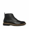 STEVEMADDEN MITCHELL BLACK LEATHER Men's