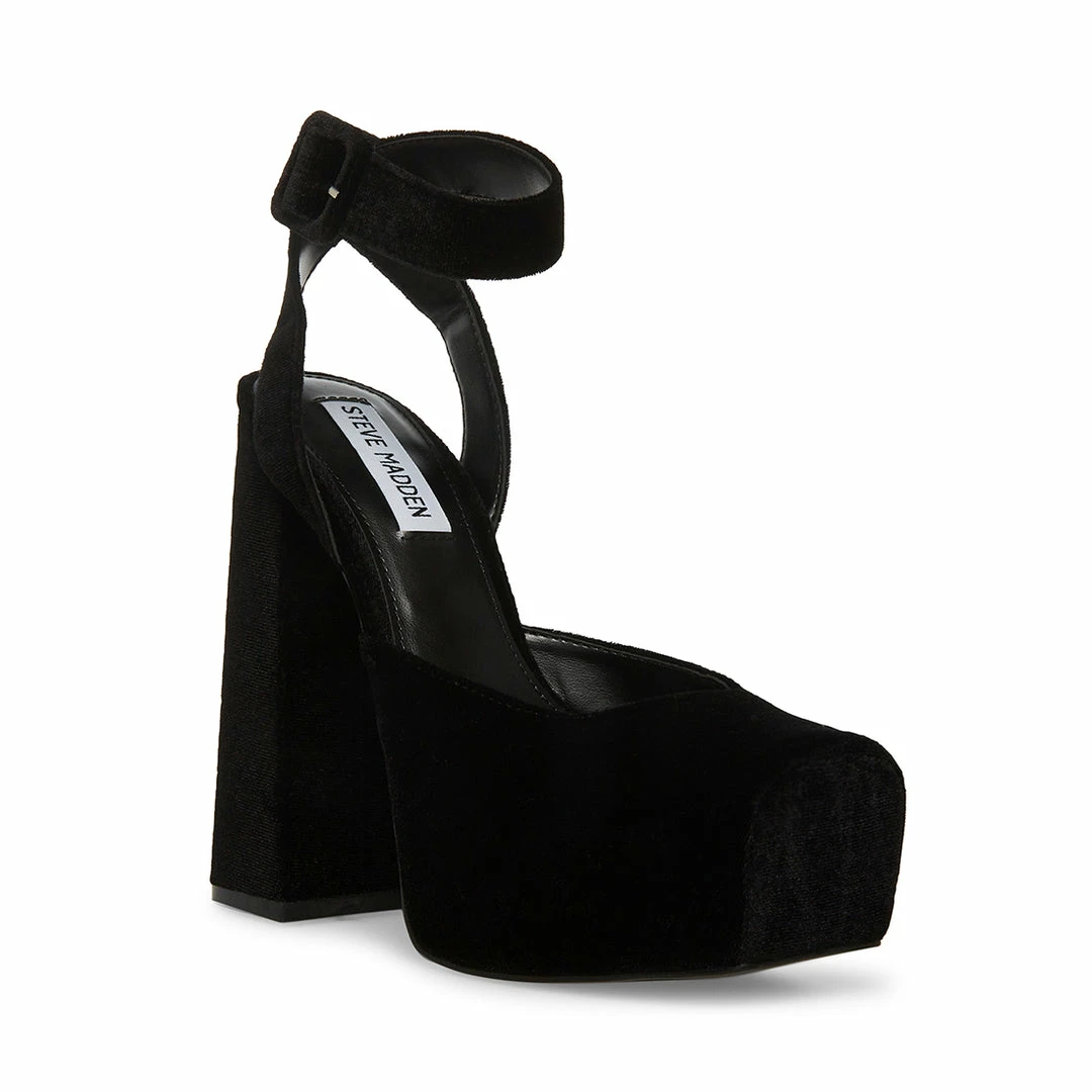 STEVEMADDEN MONICA BLACK VELVET