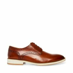 SteveMadden DERBYY BROWN LEATHER