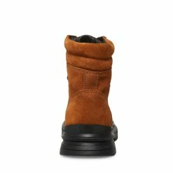 STEVEMADDEN MONTY COGNAC SUEDE
