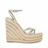 STEVEMADDEN MYA SILVER Women's Shoes