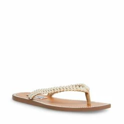 STEVEMADDEN Women's Shoes NADIRA WHITE MULTI
