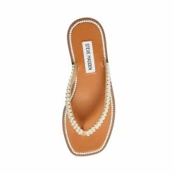 STEVEMADDEN Women's Shoes NADIRA WHITE MULTI