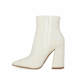 STEVEMADDEN NELLE WHITE Women's Shoes