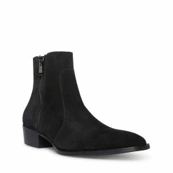 SteveMadden NOLE BLACK SUEDE Men's