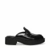 STEVEMADDEN OLIVER BLACK LEATHER