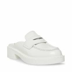 STEVEMADDEN OLIVER WHITE LEATHER