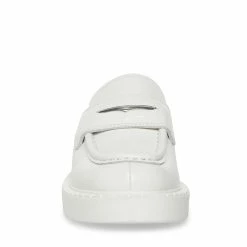 STEVEMADDEN OLIVER WHITE LEATHER