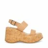 STEVEMADDEN Women's Shoes PAM TAN LEATHER