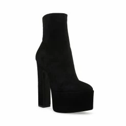 STEVEMADDEN PASSION BLACK SUEDE