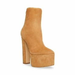 STEVEMADDEN PASSION CAMEL SUEDE
