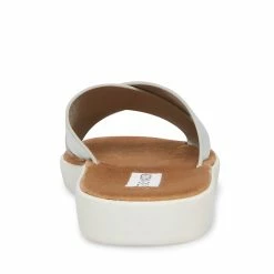 SteveMadden Women's Shoes PERCY SILVER LEATHER