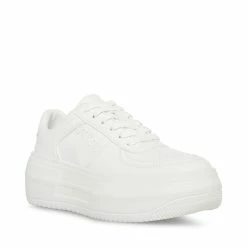 STEVEMADDEN PERRIN WHITE Women's Shoes