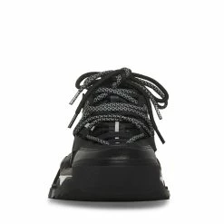 STEVEMADDEN Women's Shoes POWER BLACK