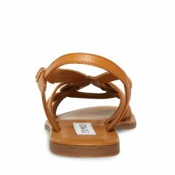 STEVEMADDEN Women's Shoes PRIM COGNAC